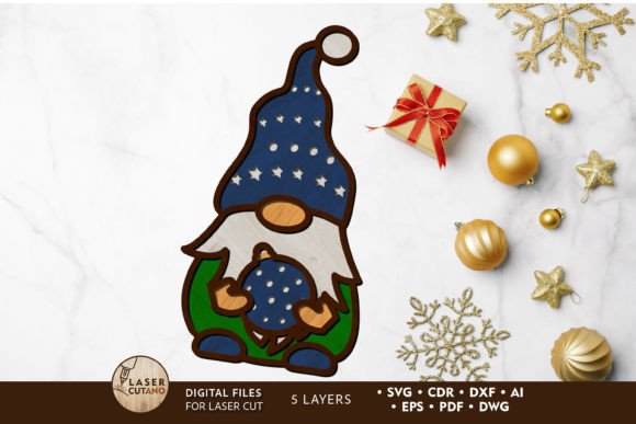 Download Christmas Gnome Decorative Ornament - Ornament Collection