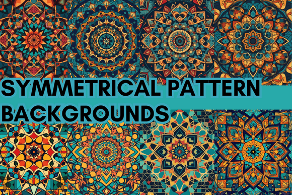 Download Symmetrical Pattern Backgrounds - Backgrounds Collection
