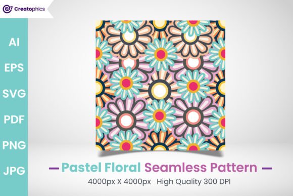 Download Pastel Seamless Floral Pattern Freebie - Pattern Collection
