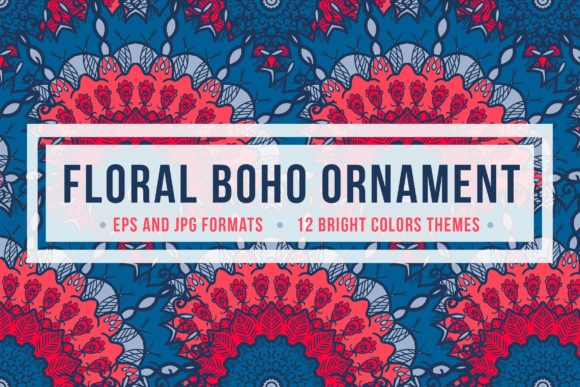 Download Floral Boho Ornament - Ornament Collection