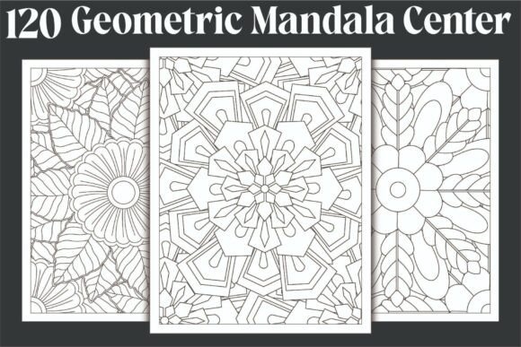 Download Geometric Mandala Coloring Pages - Geometric mandala Collection