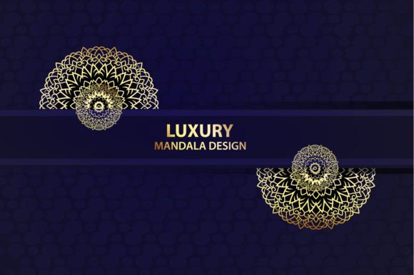 Download Luxury Golden Mandala Arabesque Pattern - Pattern Collection