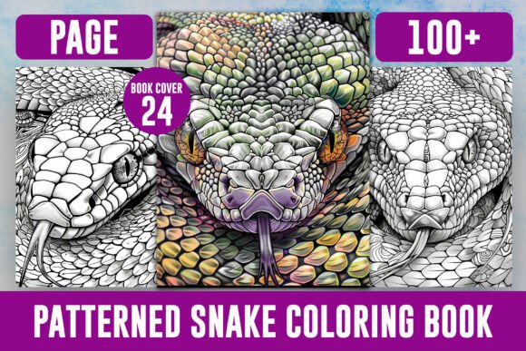Download 100 Patterned Snake Coloring Pages - Pattern Collection
