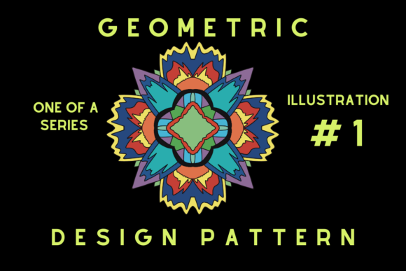 Download Geometric Design Pattern 1 Graphic - Pattern Collection