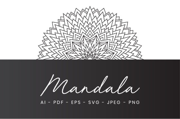 Download Geometric Mandala Coloring Page - Premium Bundle