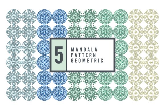 Download Mandala Pattern Bundle #2118 - Pattern Collection