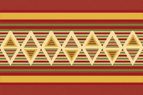 Download Christmas Ikat Geometric Vintage Pattern - Pattern Collection