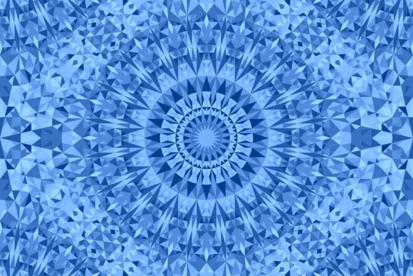 Download Seamless Oriental Mandala Mosaic Pattern - Pattern Collection