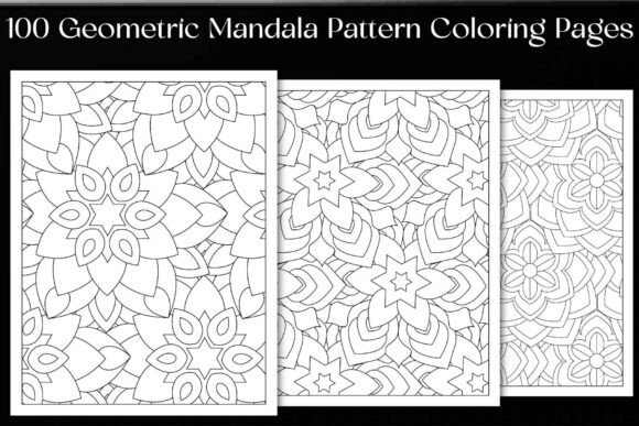 Download Geometric Mandala Pattern Coloring - Geometric mandala Collection