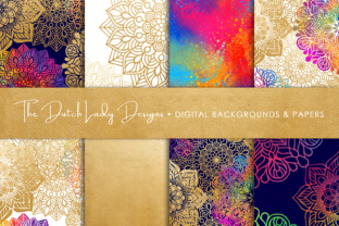 Download Mandala Pattern Scrapbook Papers - Pattern Collection