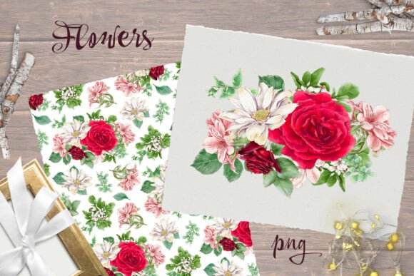 Download Delicate Flowers Print Seamless Pattern - Pattern Collection