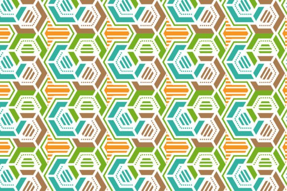 Download Hexagon Circe Pattern Pastel - Pattern Collection