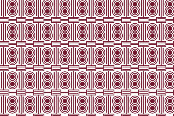 Download Red Pattern Eight Seamless - Pattern Collection