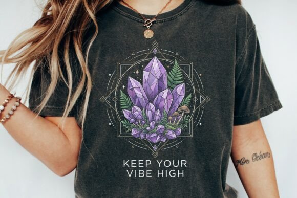 Download Amethyst Crystal Geometric Mandala - Geometric mandala Collection