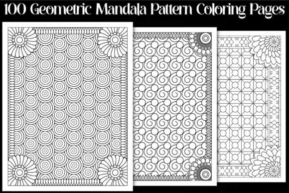 Download Geometric Mandala Pattern Coloring Pages - Geometric mandala Collection