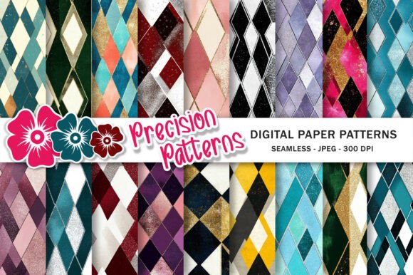 Download Geometric Hanging Diamond Pattern - Pattern Collection