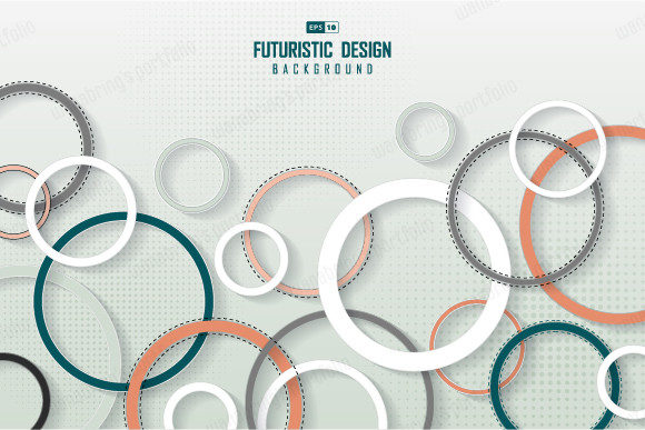Download Abstract Circle Pattern of Geometric - Pattern Collection